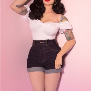 Bad Girl Denim Vixen Jean Shorts Vintage Cut